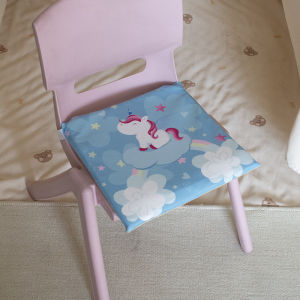 หมอนรองสitzที่น่ารักและสดใสสำหรับเด็ก หมอนรองเก้าอี้สำหรับเด็กอนุบาลและนักเรียนประถม หมอนรองเก้าอี้แบบอเนกประสงค์สำหรับทุกฤดูกาล