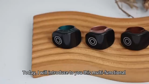 OLED Smart Digital Tasbih Ring Tally Counter Muslim Zikir Layar Sentuh