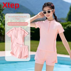 XTEP | Đồ Bơi Kín Dành Cho Gái Nhỏ và Thiếu Nữ