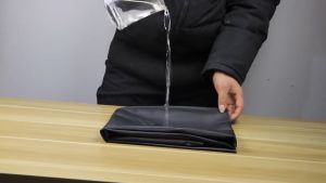 80x110cm Waterproof Oil-Proof Apron PVC Acid-resistant Apron For Kitchen Canteen Barbecue Car Wash