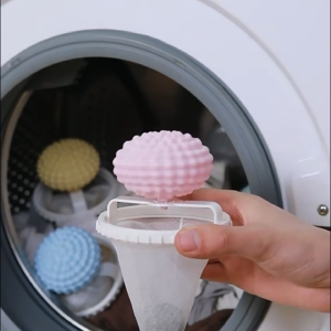 Bóng Giặt Quần Áo Cỡ Lớn Cầu Gai Sinh Học - Giảm Nhăn Rối Làm Sạch Siêu Sâu Tái Sử Dụng Tiện Lợi