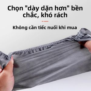 MONLEYTA | Tất giày dùng một lần bằng vải không dệt dày dùng trong nhà thoáng khí chống bụi bẩn chống mài mòn cho học sinh và người lớn