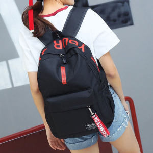 NALLCHEER กระเป๋าผู้ชาย เป้สะพายหลัง กระเป็าเป้ กระเป๋าเป้ชาย กระเป๋าเป้เดินทาง กระเป๋านักเรียนเด็กโตกระเป๋านักเรียนผู้ชายกระเป๋านักเรียนผู้หญิงกันน้ำทนต่อการสึกหรอน้ำหนักเบาแนวเกาหลีลายพิมพ์กระเป๋าเป้