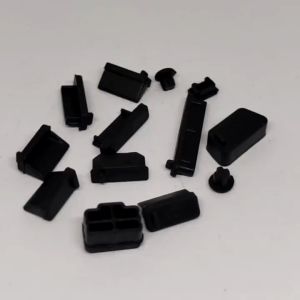 PENUTUP PORT LAPTOP ANTI DEBU HITAM / DUST PLUG NOTEBOOK HITAM Terlaris