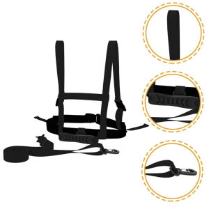 สายรัดฝึกสกีสำหรับเด็ก 1 ชิ้น อุปกรณ์ฝึกสกี ควบคุมความเร็ว สายรัดนิรภัยสำหรับสอนเล่นสโนว์บอร์ด สำหรับผู้เริ่มต้นและเด็กเล็ก