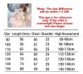 Traditional Chinese Hanfu kids costume dress with free tattoo bag hair clips for Chinese New Year and dinner party event. 