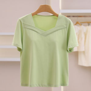 Comfortable Breathable Short Sleeve Plain T Shirt