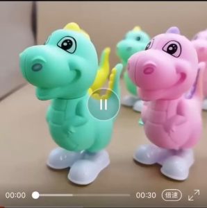 Mainan Anak Dino Berputar 1705 - Dinosaurus Lompat - Dino Berjalan