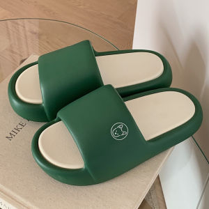 Cute Little Dog Couple Slippers Indoor Casual Anti-Slip Summer Outdoor Men Women Flat Sandals Comfortable Home Slippers