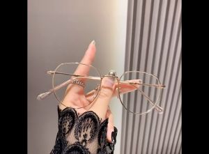 CHARMRAY Photochromic Anti Radiation Eyeglasses For Women Men Computer Goggles Replaceable Lens Eyeglasses