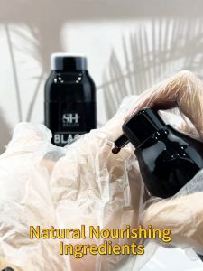 SEVICH Hair Dye Shampoo for Men 250ml 5 IN 1 Natural Black Hair and Beard Quickly Color Shampoo Conditioner