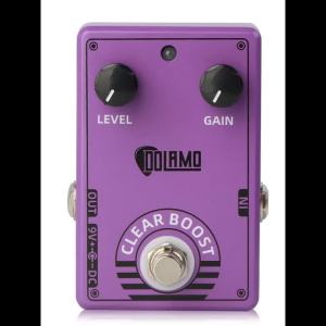IRIN | Dolamo D-6 Clear Boost Guitar Effect Pedal True Bypass Metal Shell Pedal Effect for Electric Guitar Bass Accessories Durable