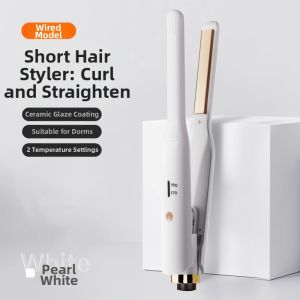 Wireless Negative Ion Mens Hair Straightener Mini Portable Curling Iron for Dormitory Travel Salon Versatile Hair Care Tool