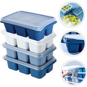 【On Sale】Ice Cube Mold Big Square Ice Cube Tray Mold Bar Pub Wine Ice Blocks Maker