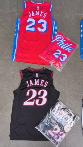 Jersey #23 James Sixers New Men Basketball - High-Quality Breathable Embroidery Sports