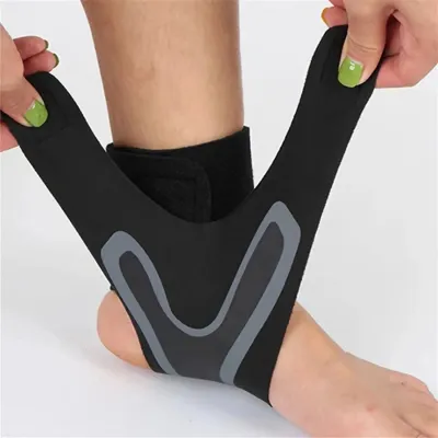 Breathable Ankle Compression Support Sleeve Sport Ankle Brace Protective Wrap Ankle Socks for Running Cycling Football