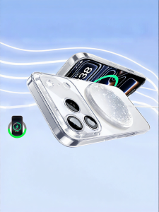 Bosie | Magnetic Magsafe Compatible Clear Thin Protective Case