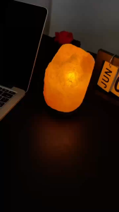 Pure Himalayan Rock Salt Lamp Natural Shaped Air Purifier Ionizer 盐灯 Feng Shui 风水