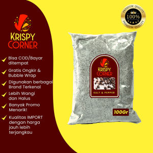 BUMBU TABUR RASA SALT AND PEPPER 1kg BUMBU TABUR ORIGINAL SHIHLIN / ASIN GURIH LADA PUTIH BUMBU TABUR KILOAN 1000GRAM \ 1KG JT123
