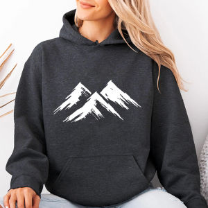 Mountain Range Sketch Graphic Iron-On Transfer StickersVinyl Heat Transfer Patches for DIY Clothing Backpack Heat Transfer Film