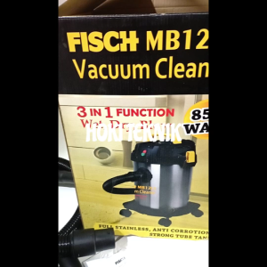 FISCH MB12LS STAINLESS Vacuum Cleaner 850 Watt Vakum 3in1 Vacum Sedot basah