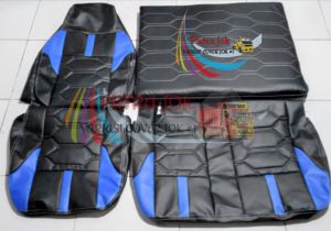 sarung cover/jok canterhino dutrodyna httragaragasaelf macan variasi plus matras sandaran