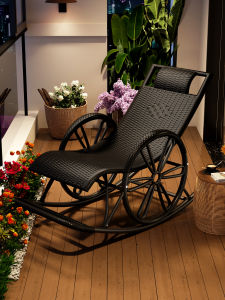 Swinging Chair New Sleep And Sit Dual Purpose Nap Lounger Adult Sleeping Lazy Chair Elderly Free Chair Balcony Swing Chair