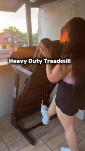 MY‑HI Heavy Duty Treadmill 5.0HP 18km/h Auto Incline Bluetooth MP3 Hydraulic Folding for Home Gym C2