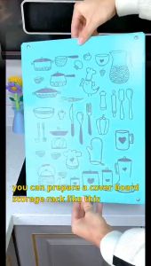 Kitchen Storage Rack Induction Cooker Stand For Iron Gas Burner Stove Electric Ceramic Cooker Rack Cover Stand Organizer