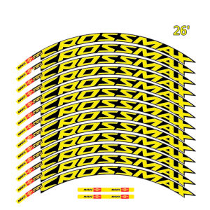 MAVIC CROSSMAX SL PRO MTB wheel sticker width 17mm PRO bicycle wheel decals bike stickers for two wheels decals MTB rim stickers