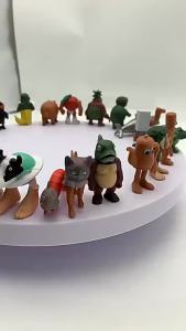 Bandai | *24pcs Italian Brainrot Tung Tung Sahur Figure TralaleroTralala Bombardino Crocodilo Shimpanzini Bananini Figures Gift BoxToys!