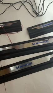 Sill Plate Pintu Samping Honda Brio & Side Scuff Hitam