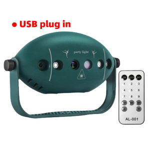 LED Disco Stage Lights 72 Patterns RGB Stage Lights USB Wedding Ambient Lights Party Decoration Lights Sound Control Stage Light