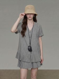 GULILI | Light Gray Youthful Casual Womens Set