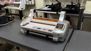 Mesin Laminating / Mesin Laminasi Roll A3+ Hot Panas Cold Dingin Laminator Machine FM3510 / OGK3580 Untuk Foto Menu KTP KK Ijazah Sertifikat Akte