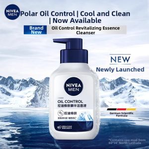 NIVEA | Nivea Mens Facial Cleanser Oil-Control Refreshing Deep-Cleanse Skin-Revitalizing Face Wash for All Skin Types 227ml