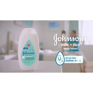 Paket Isi 2 JOHNSONS Milk + Rice Baby Lotion 500ml