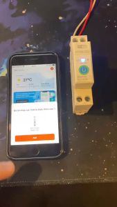 cầu dao Aptomat Wifi Tuya/SmartLife 1P-63A Điều Khiển Từ Xa Đo Tiêu Thụ Điện Hẹn Giờ