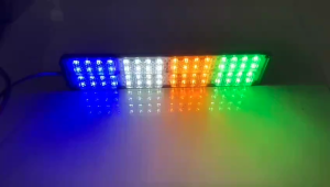 [ BISA COD ] Lampu LED Kolong 64 Mata Kedip Strobo Flash Kedap Kedip Blitz DC Motor Mobil Truk DC 12V-24V