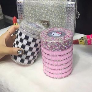 Sanrio Hello Kitty Car Ashtray Personality Led Light-Up with Cover Anime Kawaii Car Decoration for Men and Women Holiday Gifts