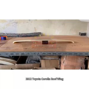 TOYOTA COROLLA ALTIS 2012 REAR ROOF WING SPOILER ABS SKIRT LIP BODYKIT