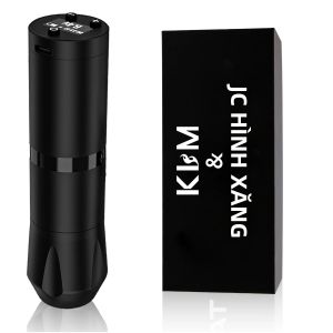 Bộ Bút Xăm Không Dây OZER Có Màn Hình LED Hộp Mực 35mm Máy Xăm Tương Thích Dành Cho Người Mới Bắt Đầu Súng Điện Có Tuổi Thọ Pin Dài Và Đầy Đủ Phụ Kiện