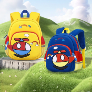 กระเป๋าเป้สะพายหลังเด็ก Mulberry กระเป๋าเดินทางสำหรับเด็กชายและเด็กหญิง กระเป๋าเด็กอนุบาล ทรงหัวกลม ปิดด้วยซิป กระเป๋าเดินทางขนาดกลาง