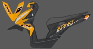 striping stiker transparan beat new 2015-2019 motif vietnam