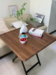 Mahjong Table Wood Foldable For Fun Foldable Mahjong Table Portable Table Portable Mahjong Table Desk Household Multi-Functional Small Square Table Rental House 麻将桌