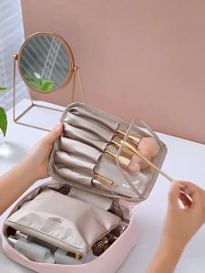 Homepeas® Waterproof Cosmetic Bag Travel Makeup Bag Portable Wash Pouch Make up Organizer Bag