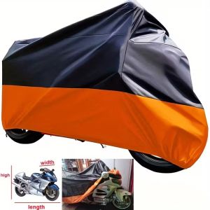 Universal Fit Motorcycle Cover S-XXXL Extra-Large for Honda Goldwing Yamaha Royal Harley Street Glide Electra Glide Road King