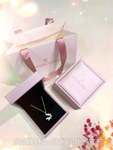 Wheat "Panicle Safe 999 Sterling Silver Necklace for Women Accessible Luxury Special-Interest Design Exquisite Clavicle Chain Birthday Gift