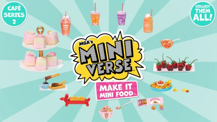 MGA's Miniverse Make It Mini Food Cafe Series 2 with Accessories | Lazada