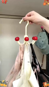 Rotating Enam Claw Hook/Multi Fungsi Hook Pakaian Gantungan Putar untuk Bra Syal Kalung Aksesoris